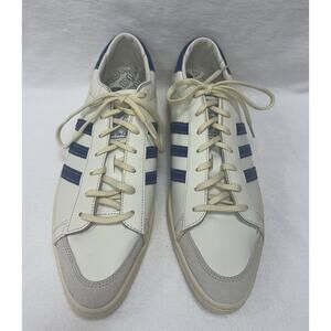 Adidas Willy Chavarria Kareem Jabbar Low White Blue Mens 11 Leather/Suede NWOB